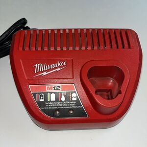 Milwaukee M12 Lithium-ion Battery Charger 48-59-2401 12V 3.0A OEM Genuine Used